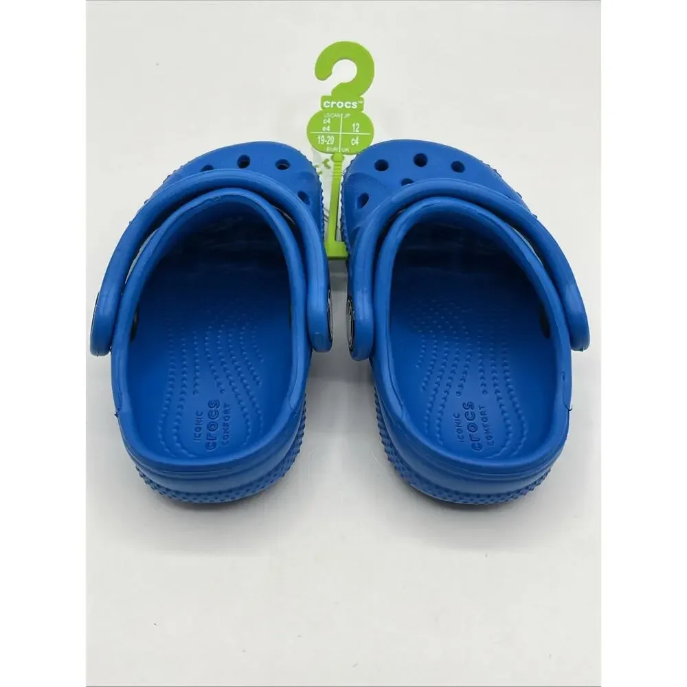 Crocs Unisex Toddler Baby Child Baya Clogs Blue Size US 4C NWT